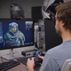 A developer uses the Starfield character creator.